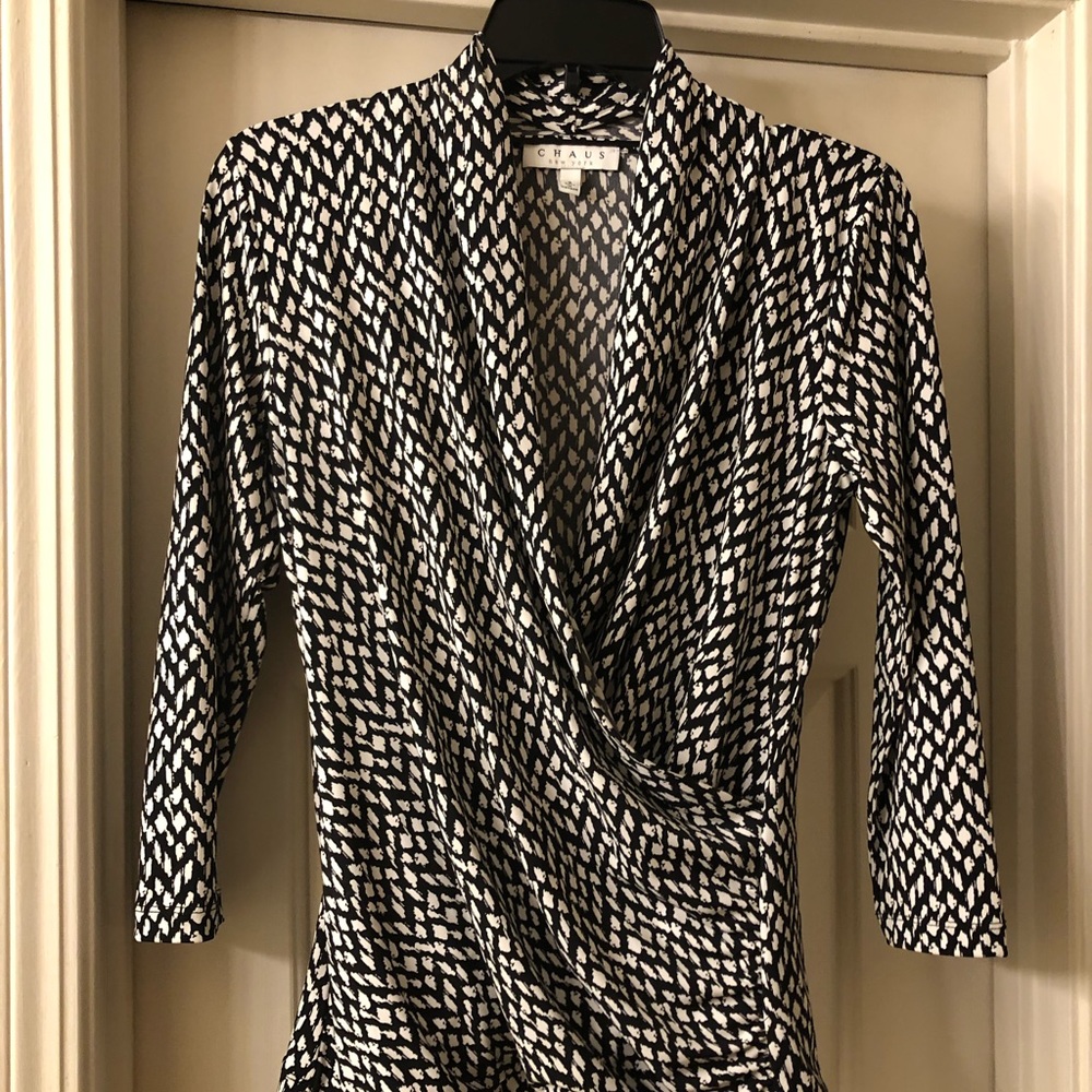 Chaus Wrap Blouse